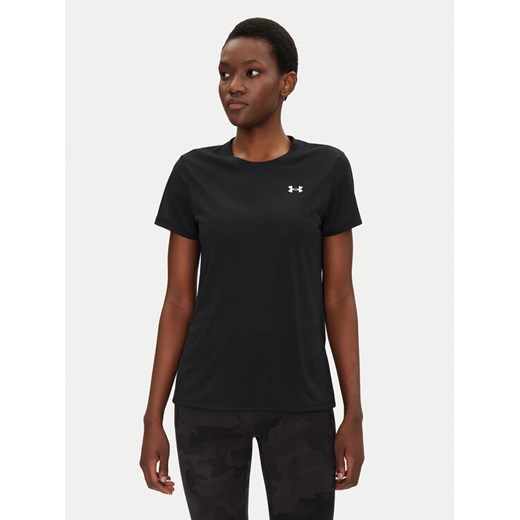 Under Armour Koszulka techniczna Rech SSC 1384231 Czarny Relaxed Fit ze sklepu MODIVO w kategorii Bluzki damskie - zdjęcie 182656263