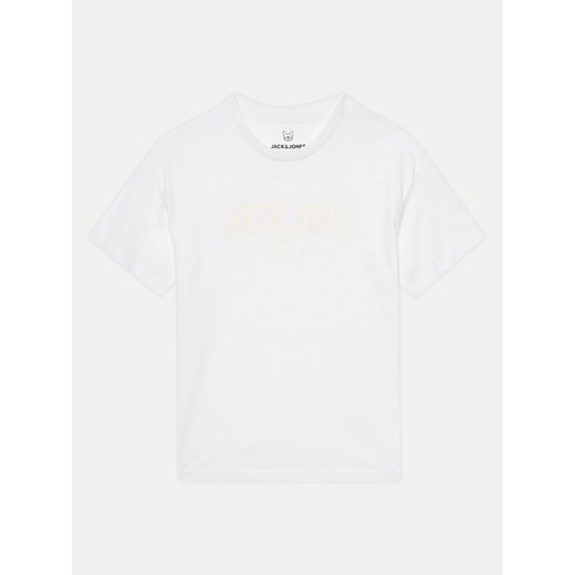 Jack&Jones Junior T-Shirt Cory 12249670 Biały Loose Fit ze sklepu MODIVO w kategorii T-shirty chłopięce - zdjęcie 182656324