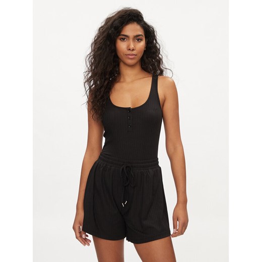 Guess Body O4GP11 KBXB2 Czarny Slim Fit ze sklepu MODIVO w kategorii Bluzki damskie - zdjęcie 182656452