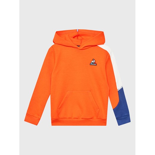 Le Coq Sportif Bluza 2310407 Pomarańczowy Regular Fit ze sklepu MODIVO w kategorii Bluzy chłopięce - zdjęcie 182656500