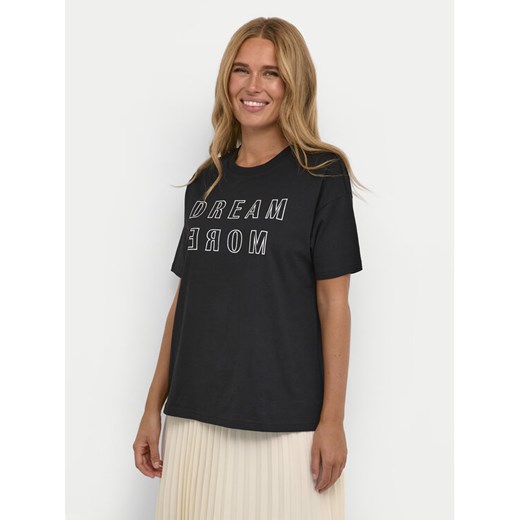 Kaffe T-Shirt Jenny 10508462 Czarny Regular Fit ze sklepu MODIVO w kategorii Bluzki damskie - zdjęcie 182656642