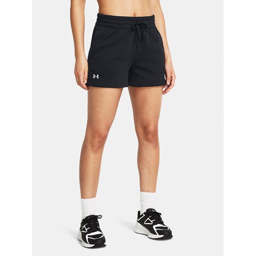 Under Armour Szorty sportowe Rival Fleece Short 1382723-001 Czarny Loose Fit Under Armour M MODIVO