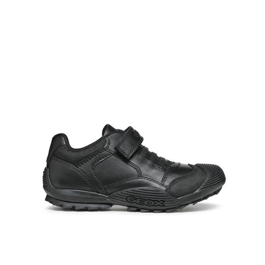 Geox Półbuty Jr Savage J0424B 043ME C9999 D Czarny ze sklepu MODIVO w kategorii Buty sportowe dziecięce - zdjęcie 182656740