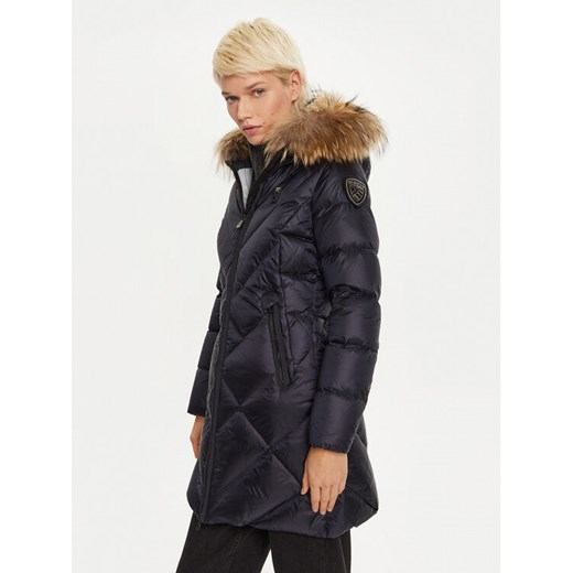 Blauer Kurtka puchowa 24WBLDK03052 Granatowy Regular Fit ze sklepu MODIVO w kategorii Kurtki damskie - zdjęcie 182656801