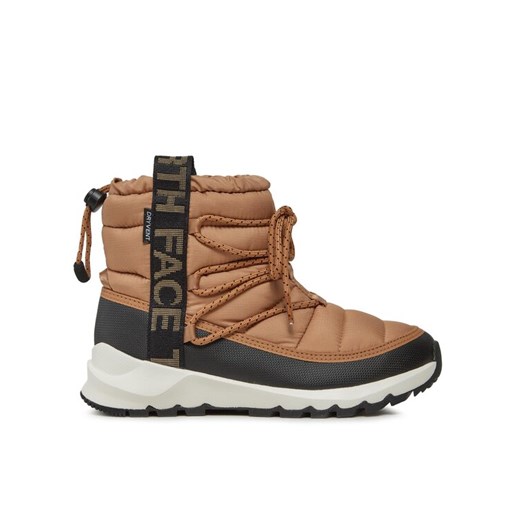 The North Face Śniegowce W Thermoball Lace Up WpNF0A5LWDKOM1 Brązowy ze sklepu MODIVO w kategorii Śniegowce damskie - zdjęcie 182656981