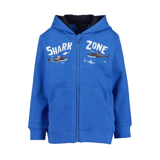 Blue Seven Bluza 817616 X Niebieski Regular Fit ze sklepu MODIVO w kategorii Bluzy chłopięce - zdjęcie 182657001