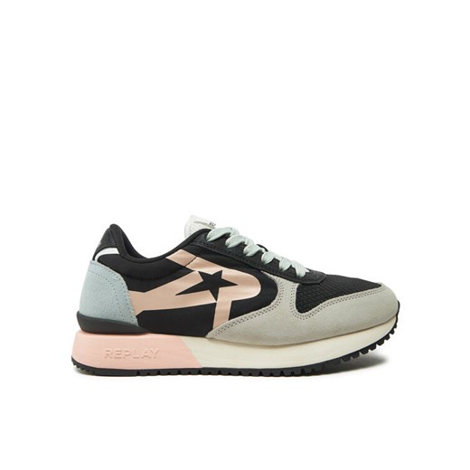 REPLAY Sneakersy GWS9O.000.C0003T Czarny ze sklepu MODIVO w kategorii Buty sportowe damskie - zdjęcie 182657042