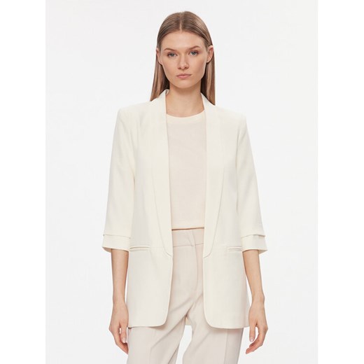 ONLY Marynarka Elly 15197451 Biały Regular Fit ze sklepu MODIVO w kategorii Marynarki damskie - zdjęcie 182657051