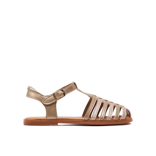 Geox Sandały J Sandal Karly Girl J4535A 0NFQD C2010 S Złoty ze sklepu MODIVO w kategorii Sandały dziecięce - zdjęcie 182657073