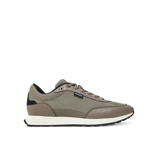 HUGO Sneakersy Icelin 50541682 Brązowy ze sklepu MODIVO w kategorii Buty sportowe męskie - zdjęcie 182657102