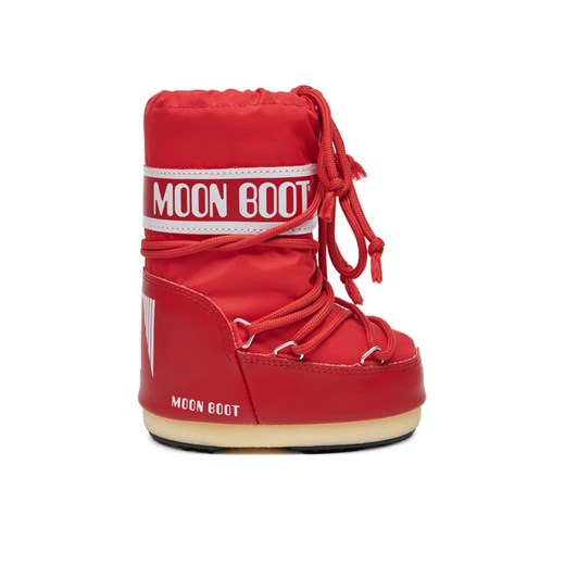 Moon Boot Śniegowce 80D1400440 S Czerwony ze sklepu MODIVO w kategorii Buty zimowe dziecięce - zdjęcie 182657122