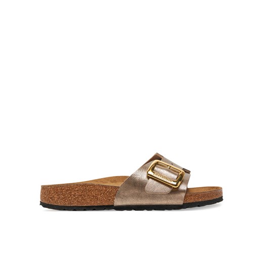 Birkenstock Klapki Catalina Cushion Buckle 1029416 Brązowy ze sklepu MODIVO w kategorii Klapki damskie - zdjęcie 182657133