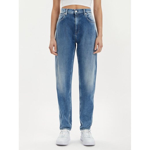 Replay Jeansy WB471.000.581 Niebieski Balloon Fit ze sklepu MODIVO w kategorii Jeansy damskie - zdjęcie 182657134