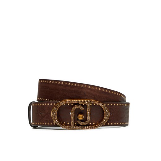 Liu Jo Pasek Damski Hips Belt 3.5Cm AF4307 P0064 Brązowy ze sklepu MODIVO w kategorii Paski damskie - zdjęcie 182657171