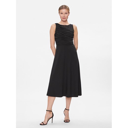 DKNY Sukienka koktajlowa DD3KP365 Czarny Regular Fit ze sklepu MODIVO w kategorii Sukienki - zdjęcie 182657180