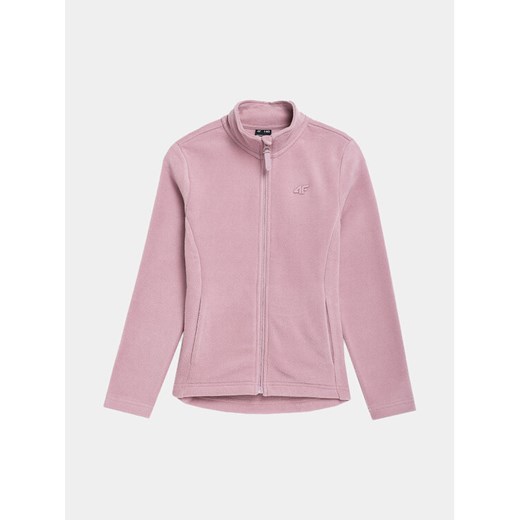 4F Polar 4FJWSS24TFLEF166 Różowy Regular Fit ze sklepu MODIVO w kategorii Bluzy dziewczęce - zdjęcie 182657234
