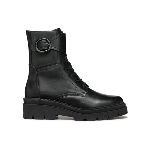 Geox Botki D Felleny D46XEB 00043 C9999 Czarny ze sklepu MODIVO w kategorii Botki - zdjęcie 182657244
