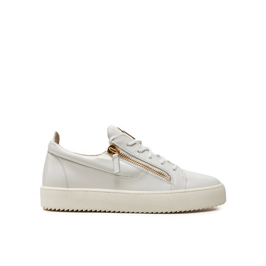 Giuseppe Zanotti Sneakersy RM40033 Biały ze sklepu MODIVO w kategorii Buty sportowe męskie - zdjęcie 182657262