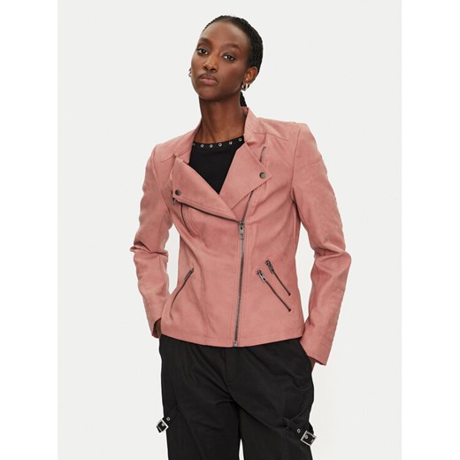 ONLY Kurtka z imitacji skóry Ava 15102997 Różowy Regular Fit ze sklepu MODIVO w kategorii Kurtki damskie - zdjęcie 182657341