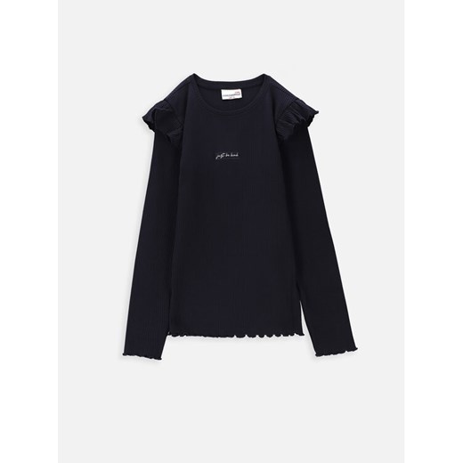 Coccodrillo Bluzka ZC3143101WGJ Granatowy Regular Fit ze sklepu MODIVO w kategorii Bluzki dziewczęce - zdjęcie 182657380