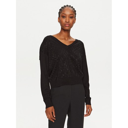 Gaudi Sweter 421BD53017 Czarny Regular Fit ze sklepu MODIVO w kategorii Swetry damskie - zdjęcie 182657492