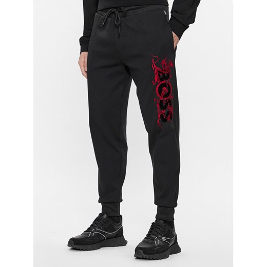 Boss Spodnie dresowe Lamont 199 50510141 Czarny Regular Fit L MODIVO