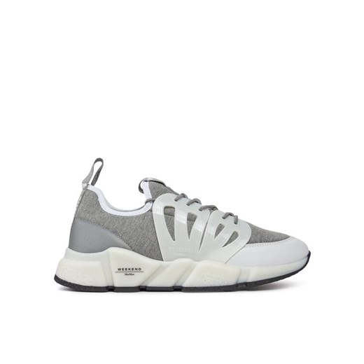 Weekend Max Mara Sneakersy Faggiojersey 24157610546 Szary ze sklepu MODIVO w kategorii Buty sportowe damskie - zdjęcie 182657600