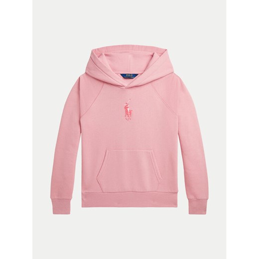 Polo Ralph Lauren Bluza 313941120001 Różowy Regular Fit ze sklepu MODIVO w kategorii Bluzy dziewczęce - zdjęcie 182657601