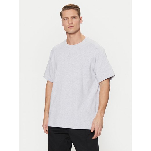 adidas T-Shirt Premium Essentials JD3275 Szary Loose Fit ze sklepu MODIVO w kategorii T-shirty męskie - zdjęcie 182657602