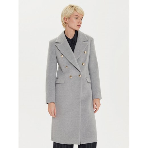 Maryley Płaszcz przejściowy 24IB810/15GC Szary Regular Fit ze sklepu MODIVO w kategorii Płaszcze damskie - zdjęcie 182657631