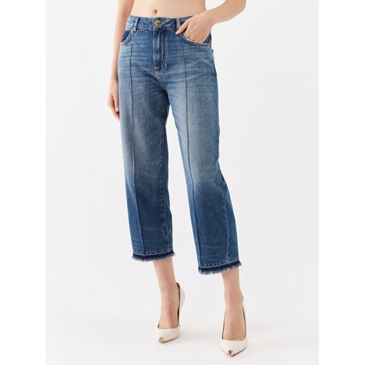 Pinko Jeansy Barbara 101713 A146 Niebieski Boyfriend Fit ze sklepu MODIVO w kategorii Jeansy damskie - zdjęcie 182657661