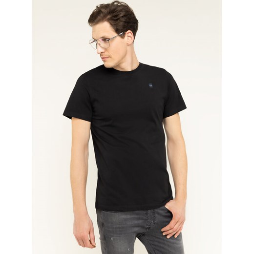 G-Star Raw T-Shirt Base-S D16411-336-6484 Czarny Regular Fit ze sklepu MODIVO w kategorii T-shirty męskie - zdjęcie 182657734
