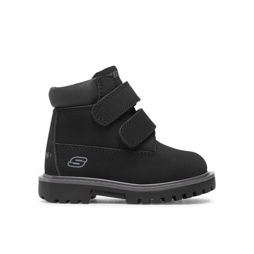 Skechers Trapery Mecca Sawmill 93159N/BLK Czarny ze sklepu MODIVO w kategorii Buty zimowe dziecięce - zdjęcie 182657744