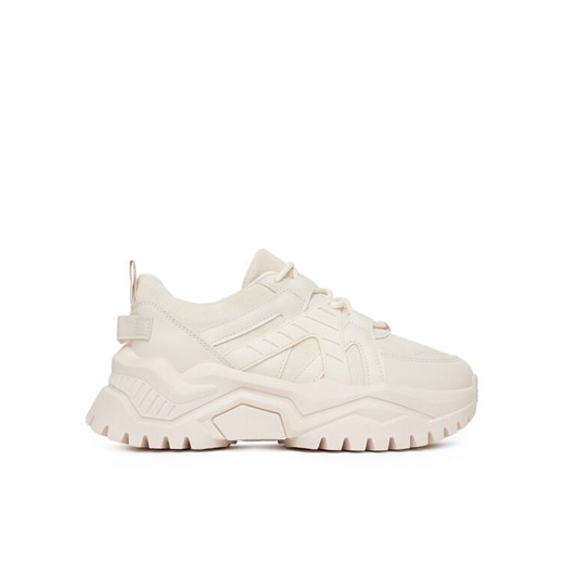 DeeZee Sneakersy 9223 Beżowy ze sklepu MODIVO w kategorii Buty sportowe damskie - zdjęcie 182657802
