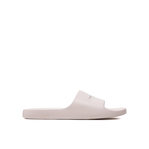Tommy Jeans Klapki Tjw Printed Pu Pool Slide EN0EN02693 Écru ze sklepu MODIVO w kategorii Klapki damskie - zdjęcie 182657873
