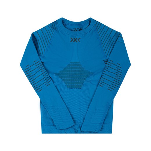 X-Bionic Bielizna termoaktywna górna Invent 4.0 INYT06W19J Niebieski Slim Fit ze sklepu MODIVO w kategorii Bielizna termoaktywna damska - zdjęcie 182657890
