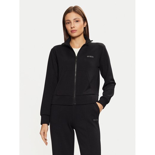 Guess Bluza V5RQ17 KCOB2 Czarny Regular Fit ze sklepu MODIVO w kategorii Bluzy damskie - zdjęcie 182657902
