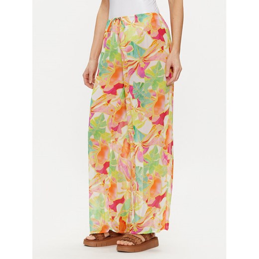 Seafolly Spodnie materiałowe 55192-PA Kolorowy Relaxed Fit ze sklepu MODIVO w kategorii Spodnie damskie - zdjęcie 182657944