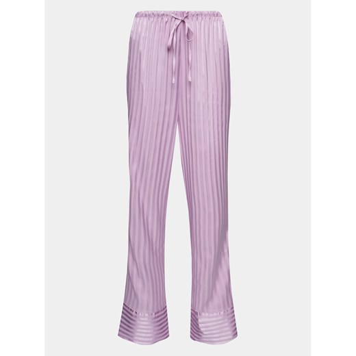 Hunkemöller Spodnie piżamowe 203169 Fioletowy Comfortable Fit ze sklepu MODIVO w kategorii Piżamy damskie - zdjęcie 182657984