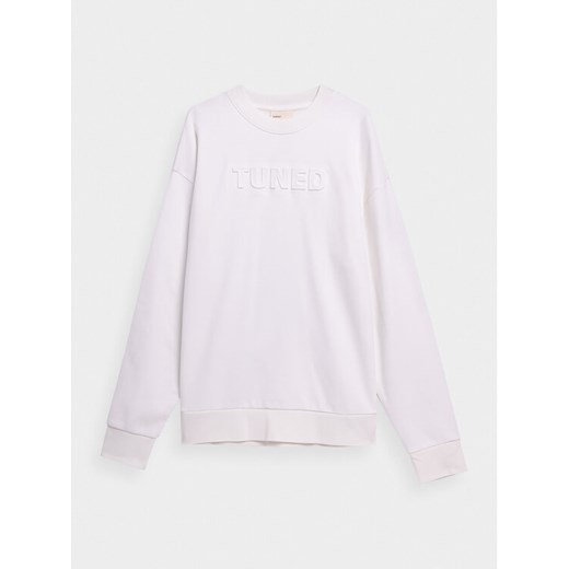 Outhorn Bluza OTHAW23TSWSM0755 Biały Regular Fit ze sklepu MODIVO w kategorii Bluzy męskie - zdjęcie 182658013