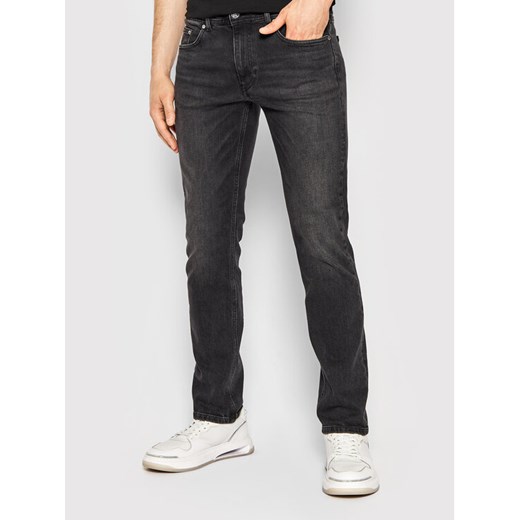 KARL LAGERFELD Jeansy 265840 500899 Czarny Regular Fit ze sklepu MODIVO w kategorii Jeansy męskie - zdjęcie 182658040