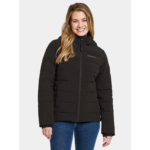 Didriksons Kurtka zimowa Katrin Wns Jkt 504825 Czarny Standard Fit ze sklepu MODIVO w kategorii Kurtki damskie - zdjęcie 182658072