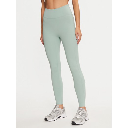 4F Legginsy 4FWAW24TFTIF283 Zielony Slim Fit ze sklepu MODIVO w kategorii Spodnie damskie - zdjęcie 182658111