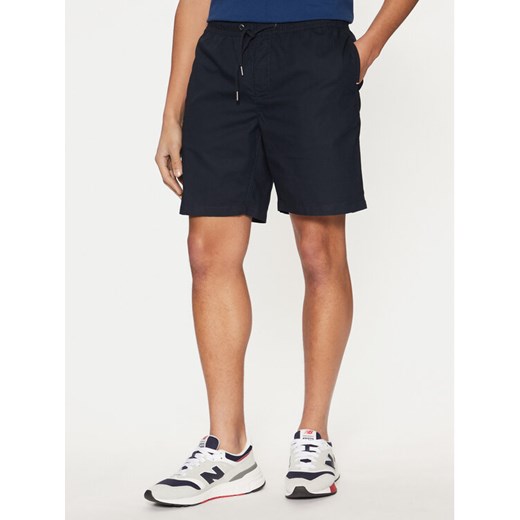 U.S. Polo Assn. Szorty materiałowe MUP3552 Granatowy Regular Fit ze sklepu MODIVO w kategorii Spodenki męskie - zdjęcie 182658130