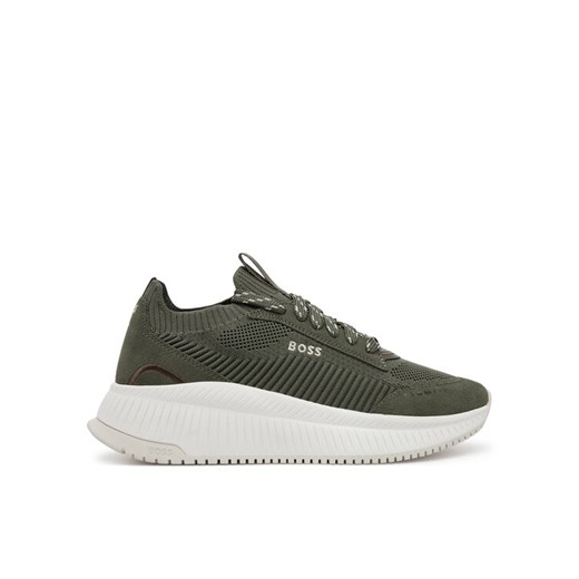 BOSS Sneakersy Ttnm Evo 50536413 Zielony ze sklepu MODIVO w kategorii Buty sportowe damskie - zdjęcie 182658140