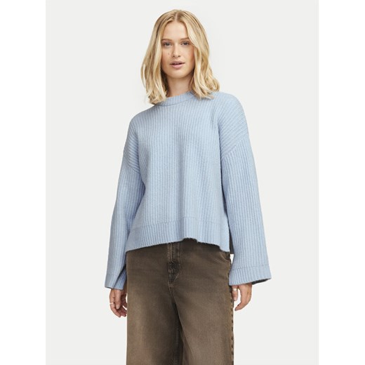 JJXX Sweter Sigga 12255358 Błękitny Relaxed Fit ze sklepu MODIVO w kategorii Swetry damskie - zdjęcie 182658234