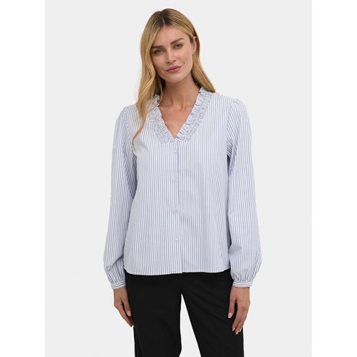 Kaffe Koszula Maibritt 10508218 Niebieski Regular Fit ze sklepu MODIVO w kategorii Koszule damskie - zdjęcie 182658344