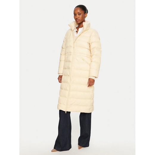 Tommy Hilfiger Kurtka puchowa WW0WW43553 Beżowy Regular Fit ze sklepu MODIVO w kategorii Kurtki damskie - zdjęcie 182658413