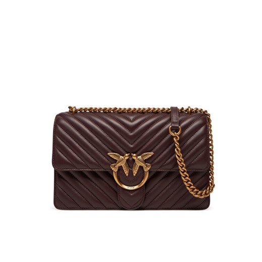 PINKO Torebka Love One Classic Dc PE 24 PLTT 100941 A0GK Fioletowy ze sklepu MODIVO w kategorii Listonoszki - zdjęcie 182658461