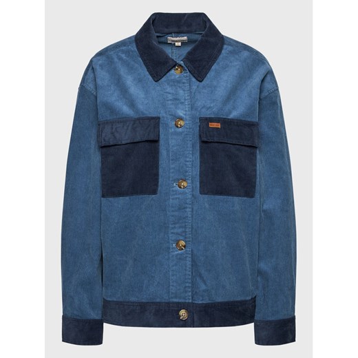 Brixton Kurtka przejściowa Star 03353 Niebieski Relaxed Fit ze sklepu MODIVO w kategorii Kurtki damskie - zdjęcie 182658464